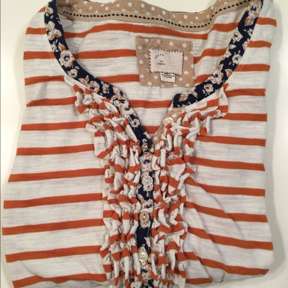 Anthropologie Striped Shirt